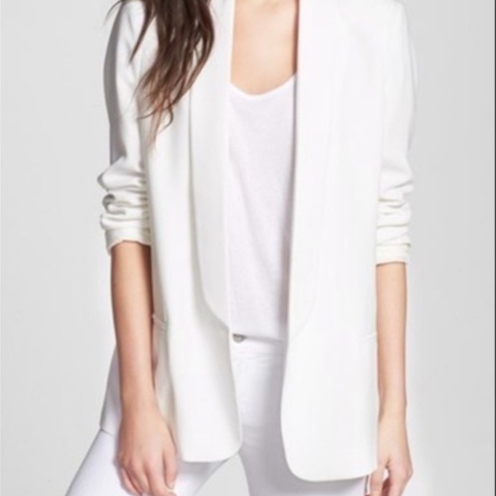 Mural White Women's Tailored Blazer